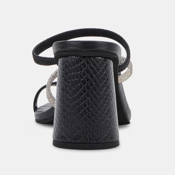 NEW! Dolce Vita Black Onyx Stella Prisma Heels - Size 8.5 - Picture 7 of 13